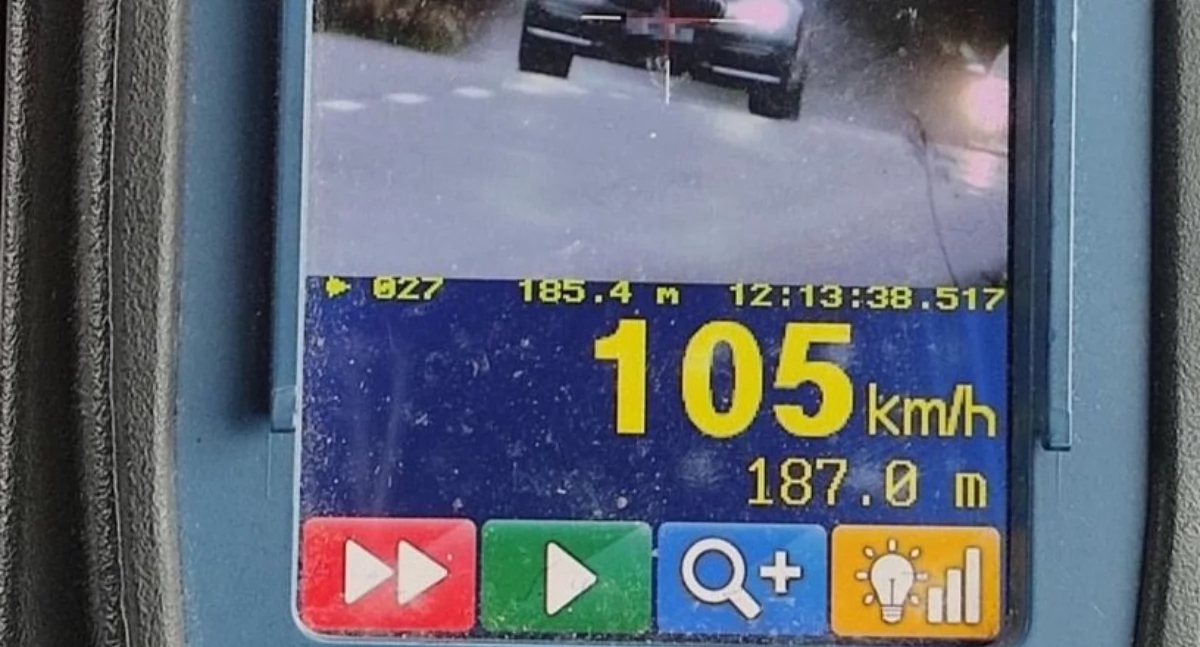 Na liczniku 105 km/h, a w organizmie dwa promile