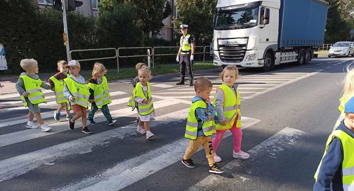 Sokołowscy policjanci w trosce o bezpieczeństwo najmłodszych