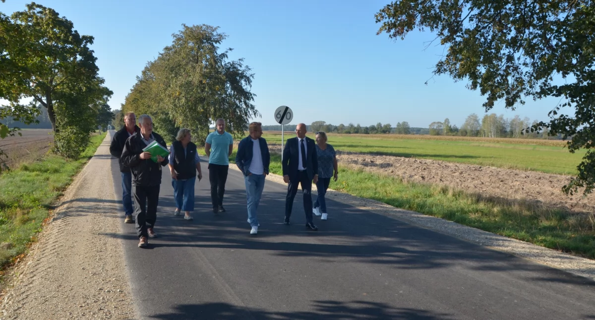 W trzech etapach, ale ważna droga została wyremontowana