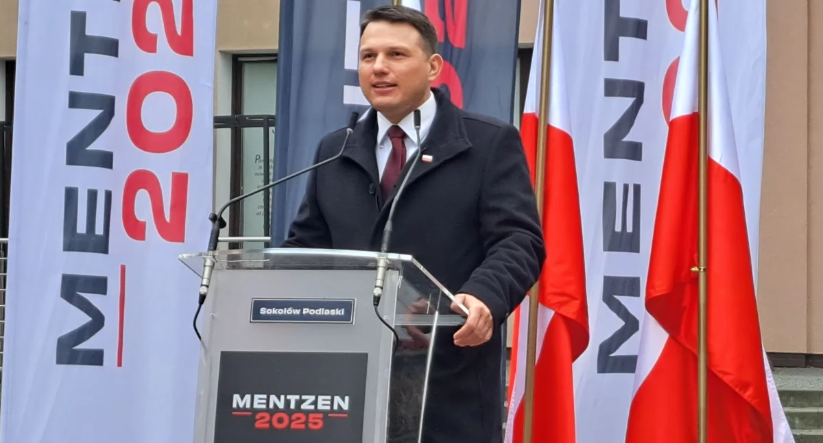 Sławomir Mentzen w Sokołowie Podlaskim: w państwach afrykańskich jest większa praworządność niż w Polsce