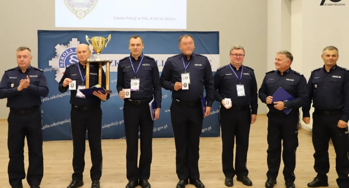 Wielki sukces sokołowskich policjantów jako reprezentacji Mazowsza. Drugie miejsce w Polsce!