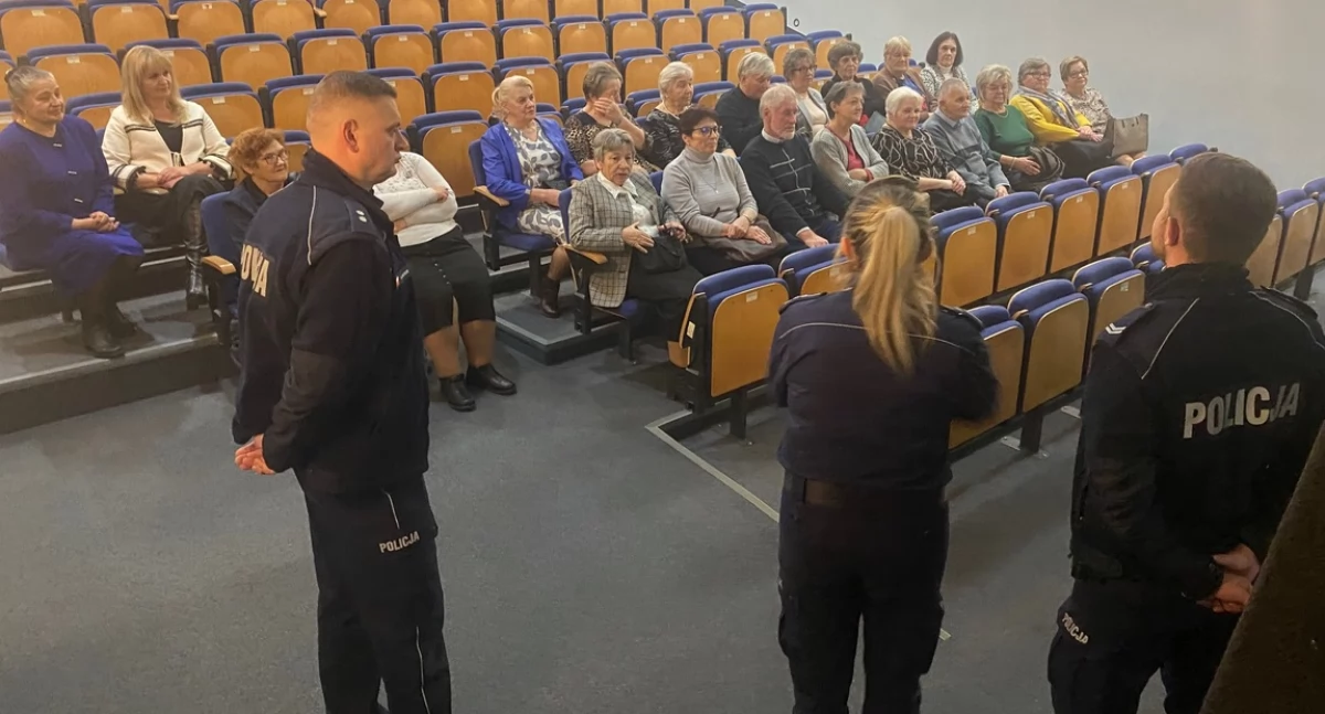 W Kosowie Lackim debatowali o zagrożeniach dla seniorów