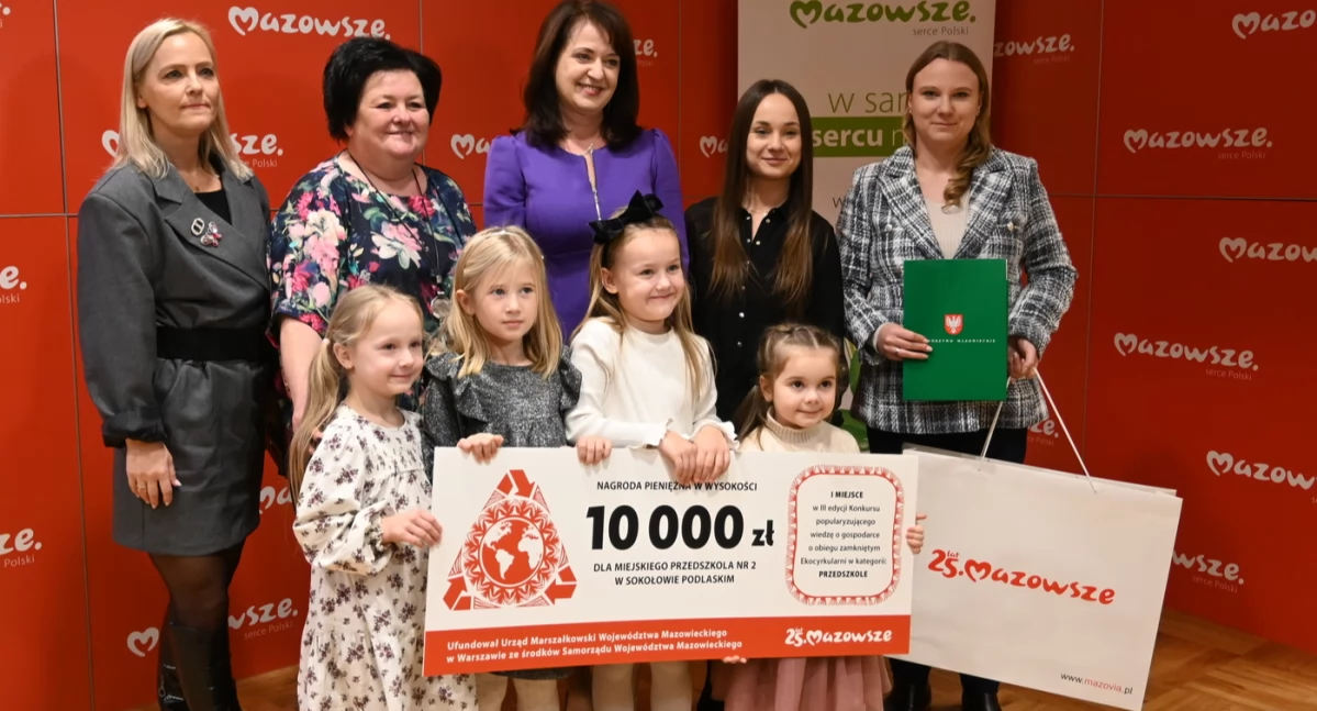 Wielki sukces sokołowskiego przedszkola. Najlepsi na Mazowszu!