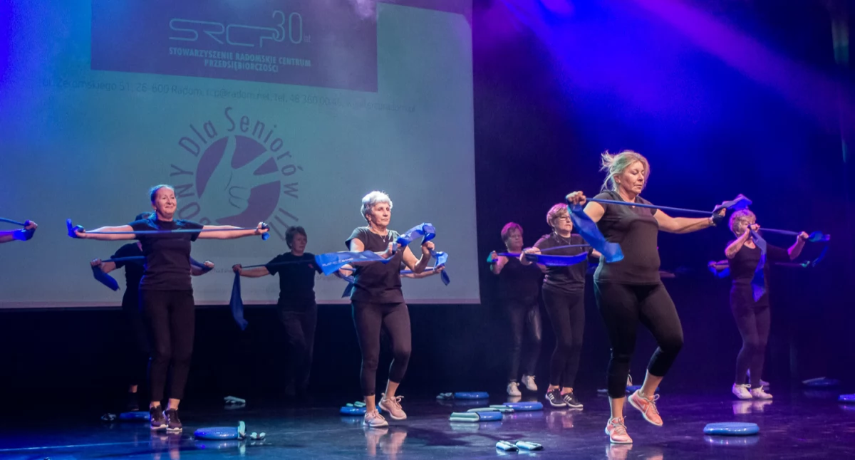Dzięki stowarzyszeniu z Radomia SOK zrealizował projekt „Gimnastyka dla Seniora”