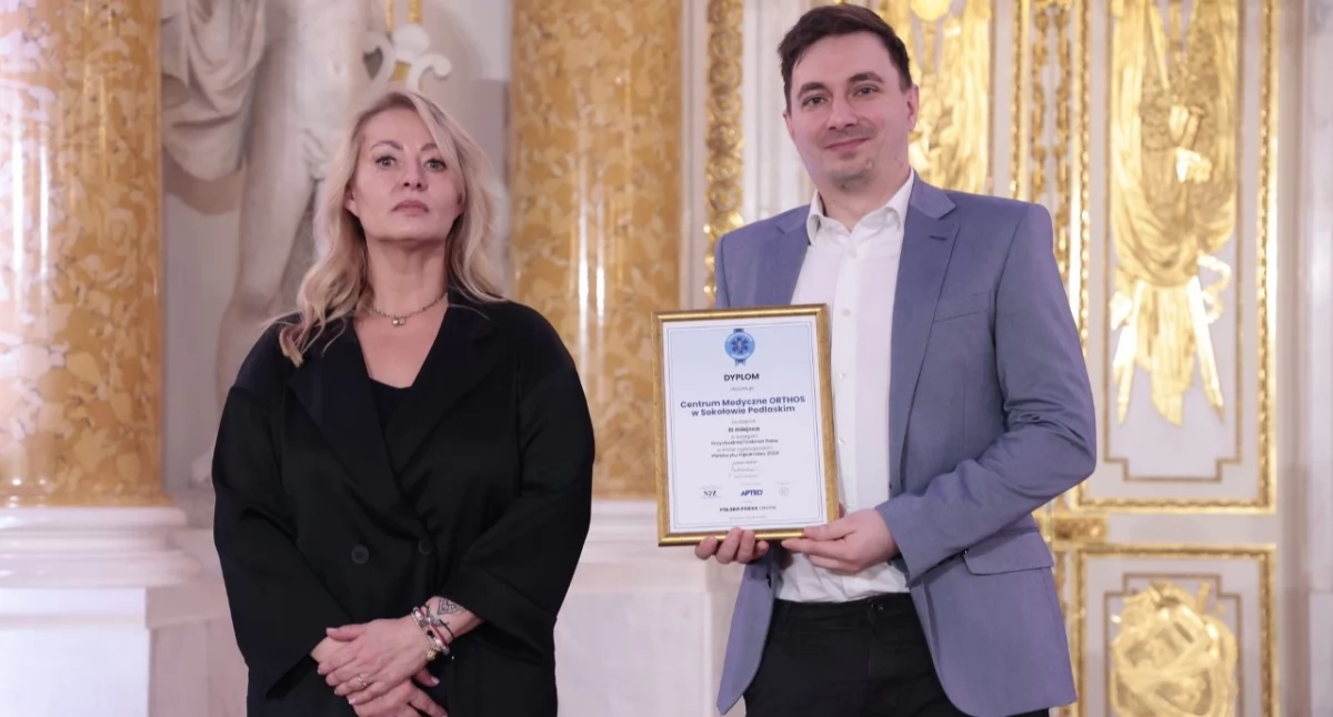 Centrum Medyczne Orthos z Sokołowa Podlaskiego najlepsze na Mazowszu i trzecie w Polsce!