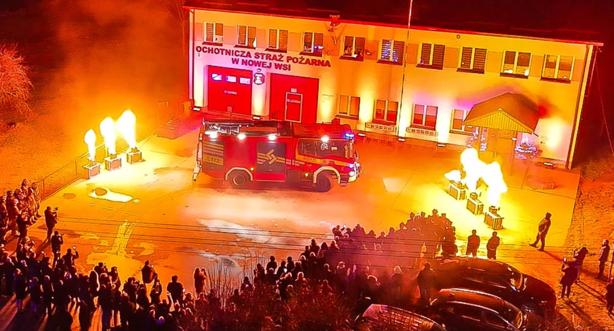 Takiego wozu strażackiego w gminie Sokołów Podlaski do tej pory nie było!