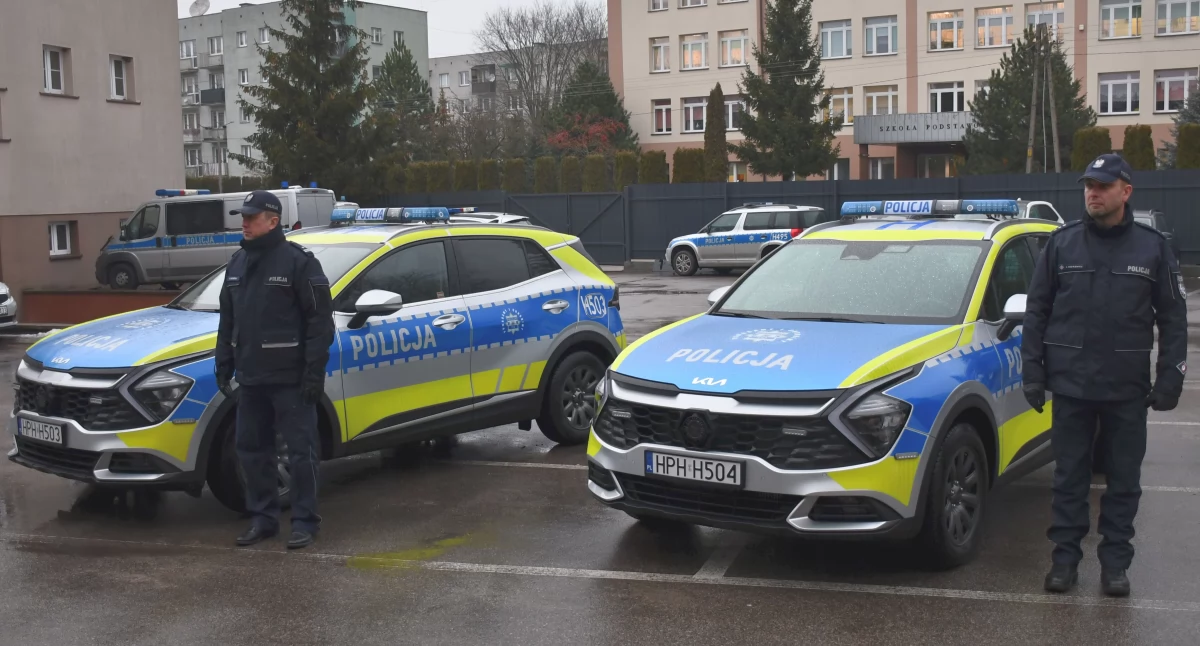 Sokołowska policja ma dwa nowe radiowozy