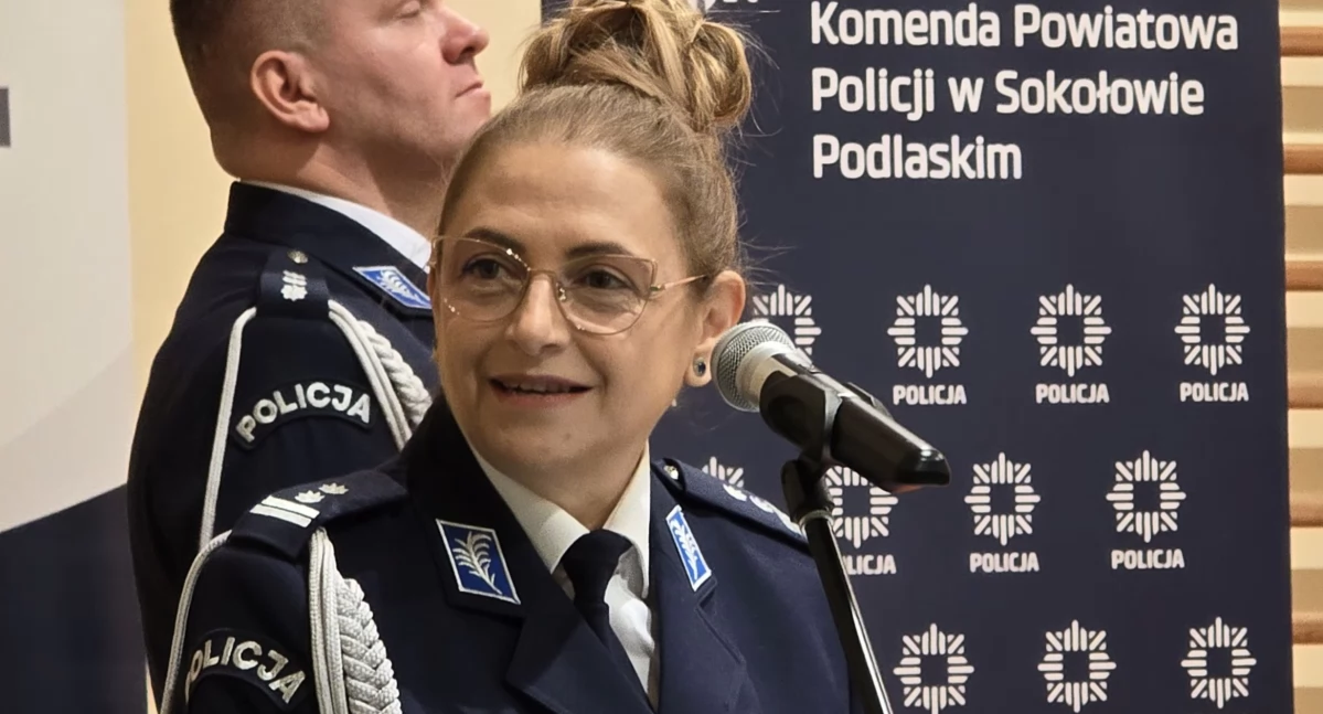 Monika Sokołowska będzie nowym komendantem sokołowskiej policji