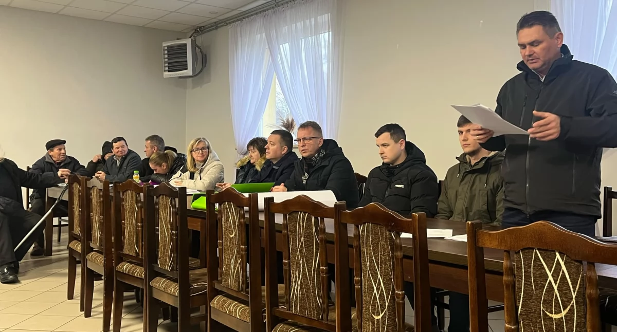 Dybów. Było gorąco na zebraniu w sprawie scaleń.