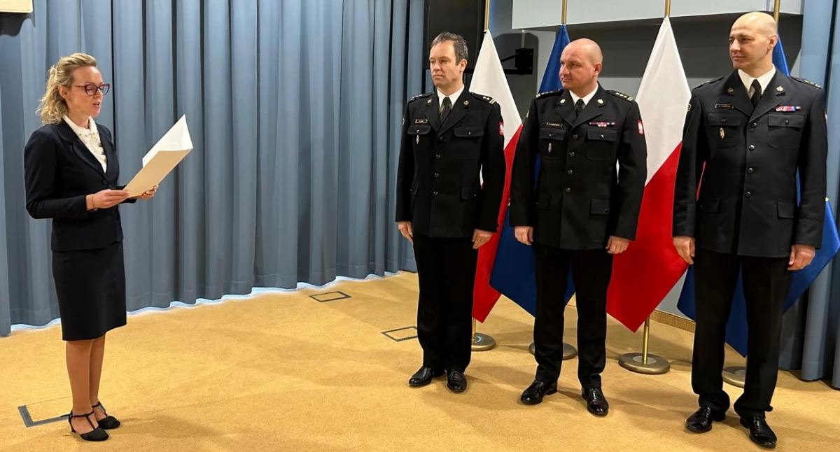 Powołano zastępcę komendanta powiatowego PSP w Sokołowie Podlaskim