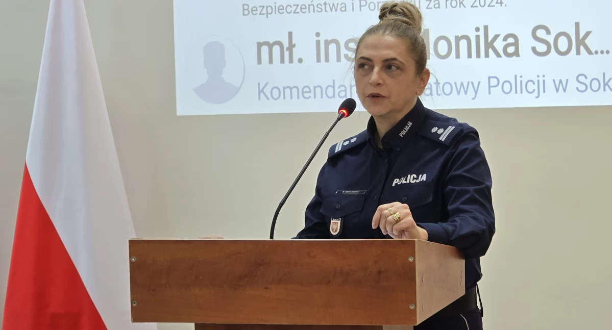 Sokołowska policja zapewnia nam bezpieczeństwo na wysokim poziomie
