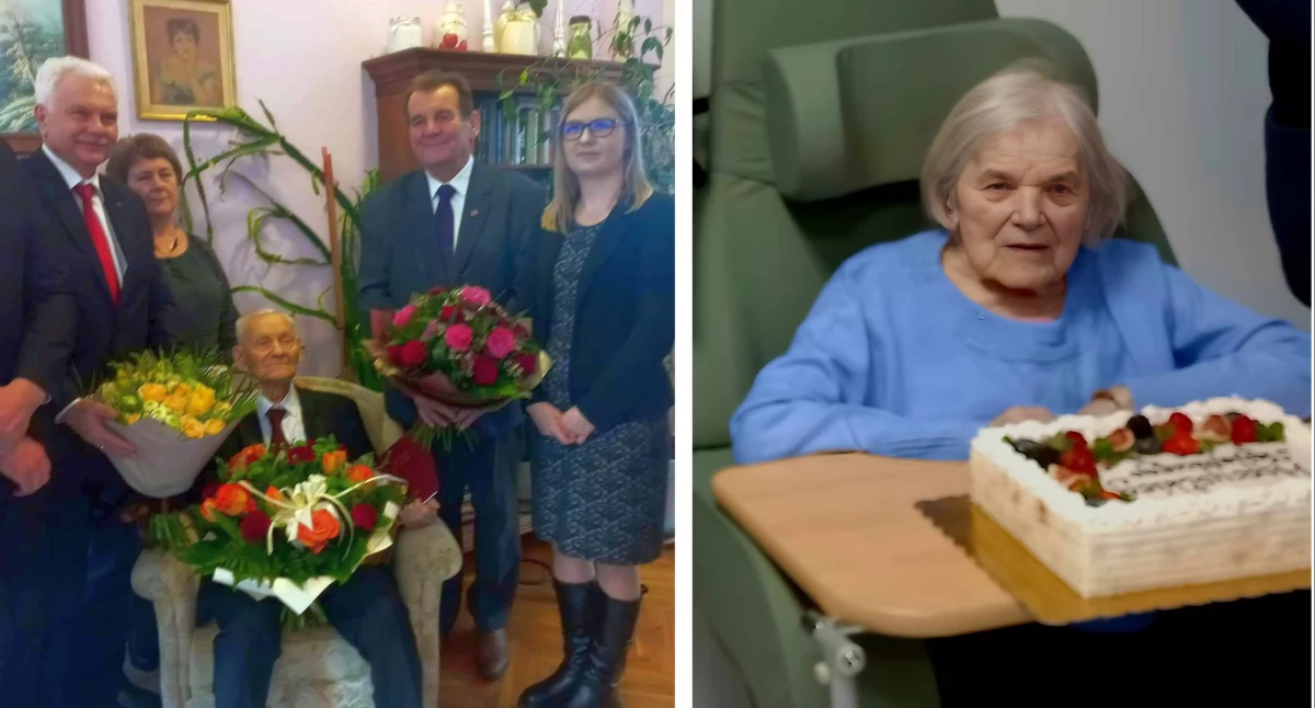 Dwójka mieszkańców Kosowa Lackiego świętowała setne urodziny