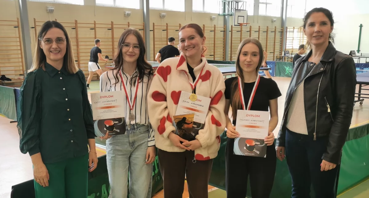 Tenisiści stołowi zagrali o Puchar Wójta Gminy Sabnie