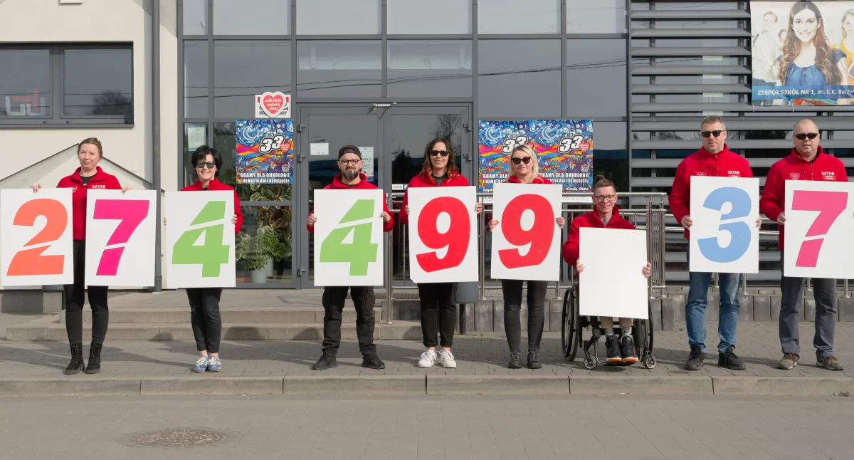 To był rekordowy 33. Finał WOŚP w Sokołowie Podlaskim! Wynik imponujący!