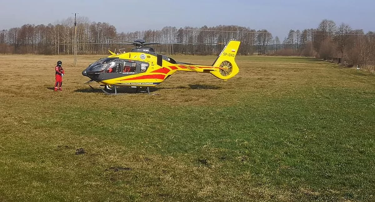 Tragiczny wypadek w gminie Kosów Lacki, nie żyje 40-latek