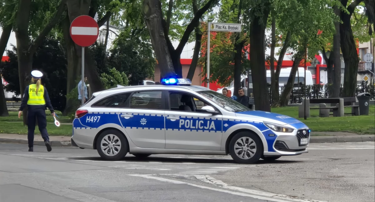 Weekend na sokołowskich drogach: kierowca z trzema promilami, kolizja i zdarzenie z... bobrem