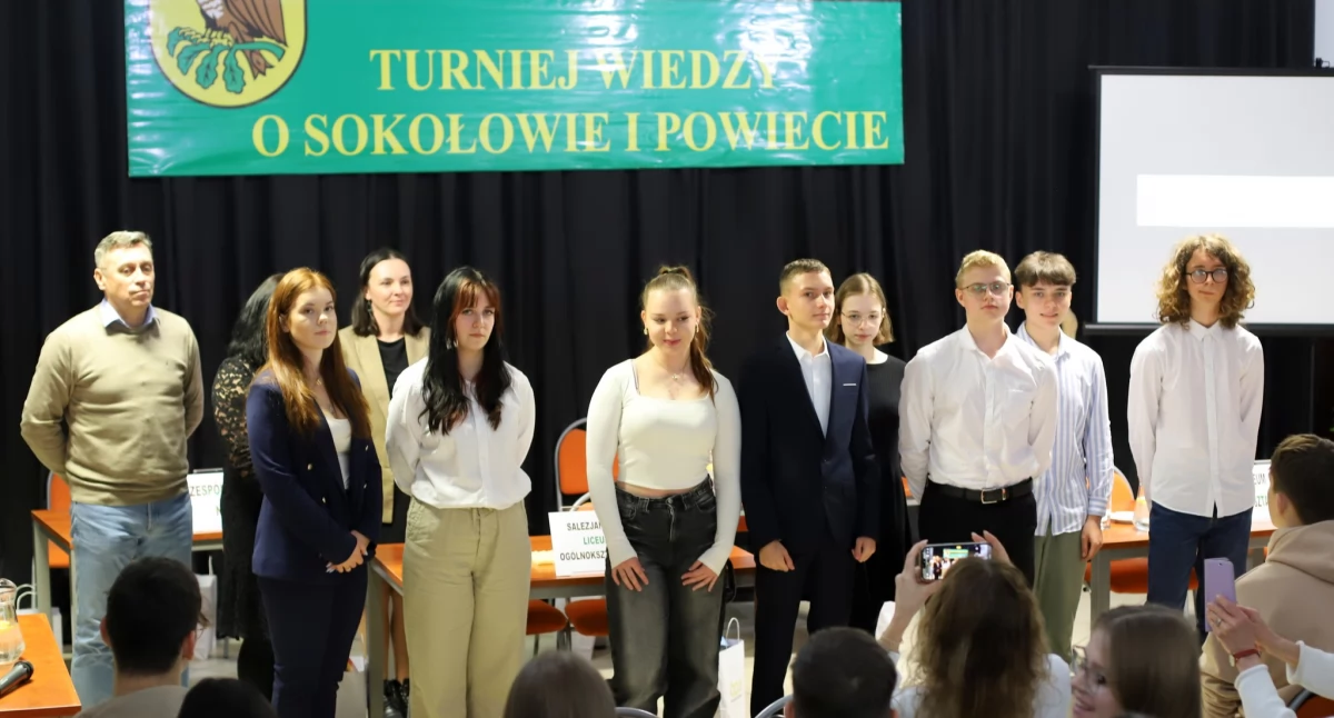 I Liceum wygrało Turniej Wiedzy o Sokołowie i Powiecie