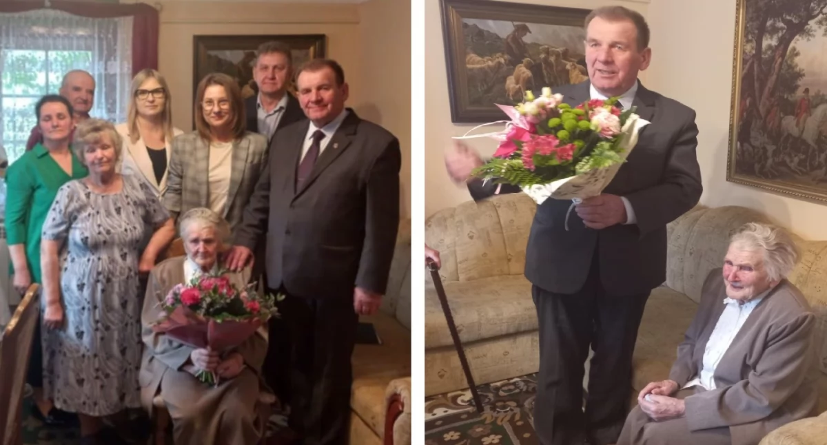 Pani Anna świętowała setne urodziny!