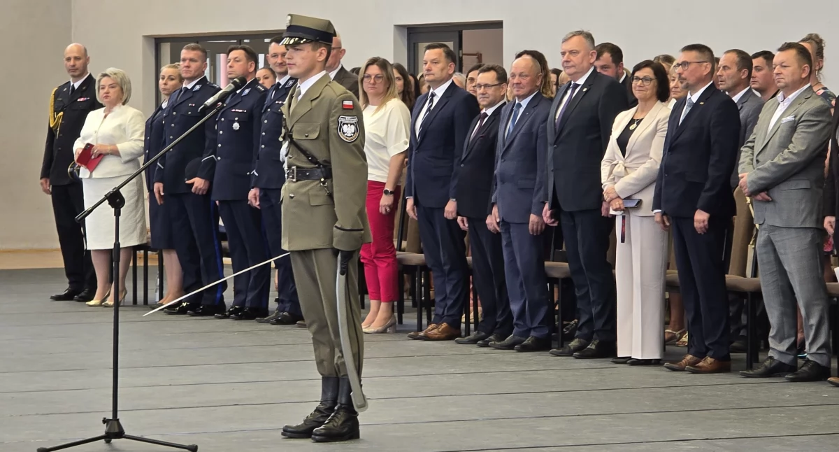 Uczniowie ZS nr 1 w Sokołowie Podlaskim złożyli ślubowanie w niezwykłych okolicznościach