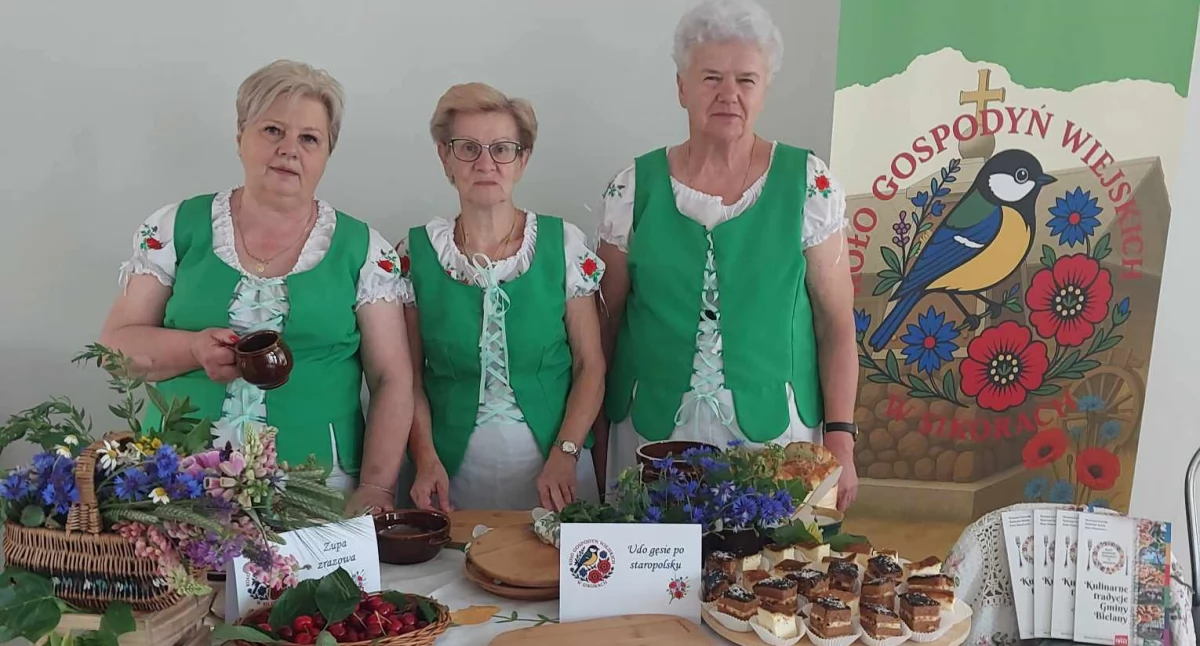 KGW Sikory nagrodzone za zupę zraziki i udo gęsie po staropolsku