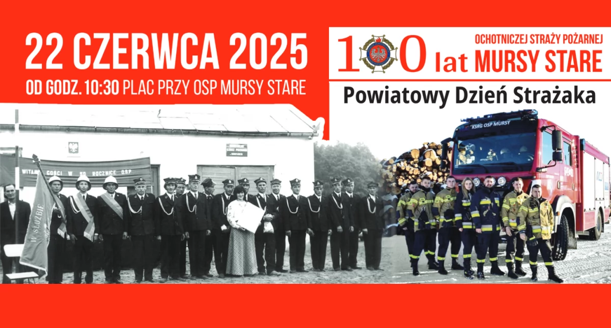 Już w niedzielę Powiatowy Dzień Strażaka i jubileusz OSP Mursy