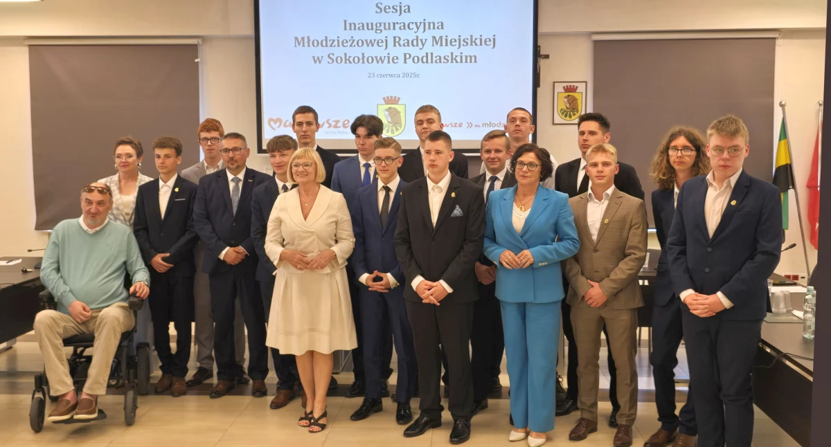 Młodzieżowa Rada Miejska w Sokołowie Podlaskim rozpoczęła pracę