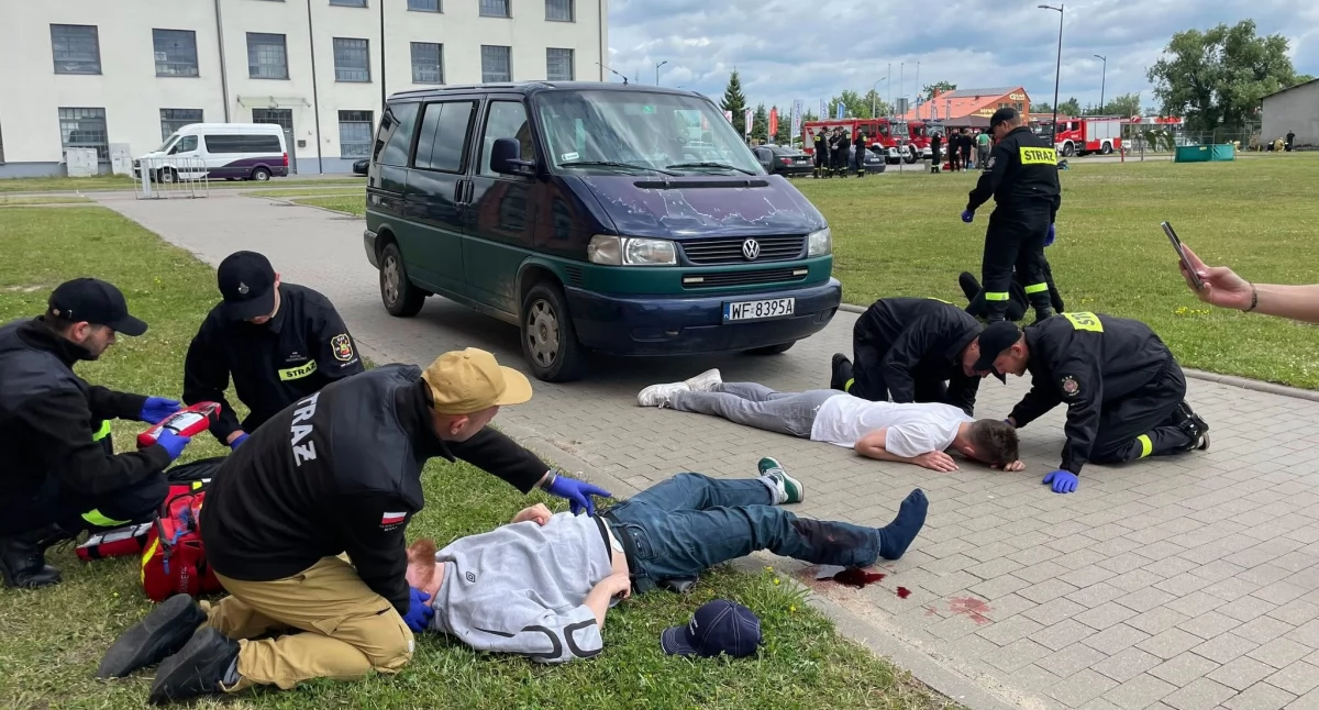 OSP Cukrownia zorganizowała manewry poszukiwawczo-ratownicze