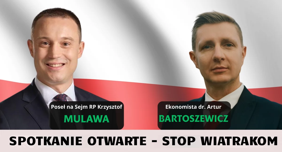 W piątek otwarte spotkanie protestujących przeciwko budowie wiatraków w gminie Bielany