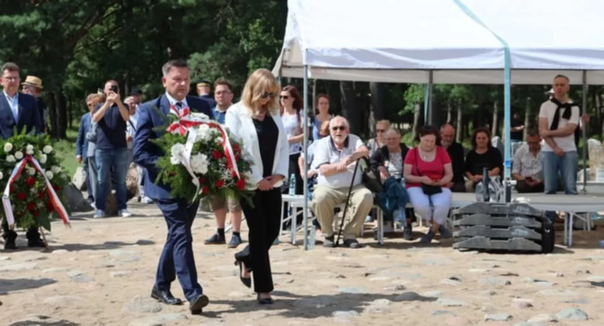 W Treblince upamiętniono 82. rocznicę buntu więźniów Obozu Zagłady