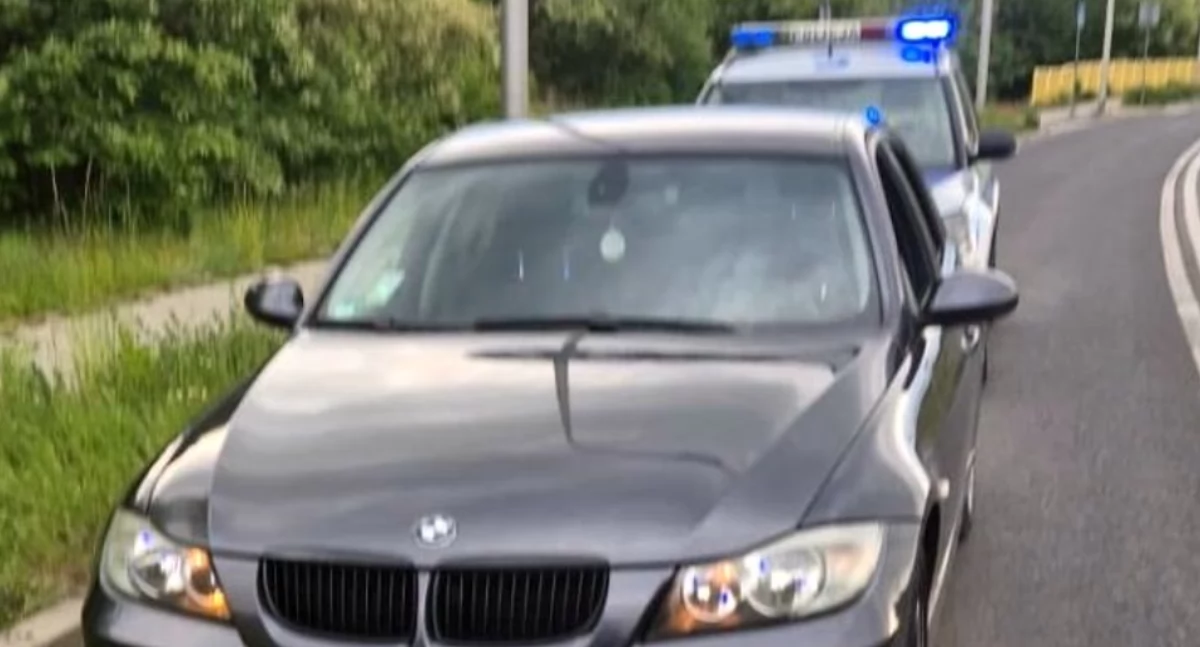 Sokołowscy policjanci odzyskali skradzione BMW i złapali złodzieja