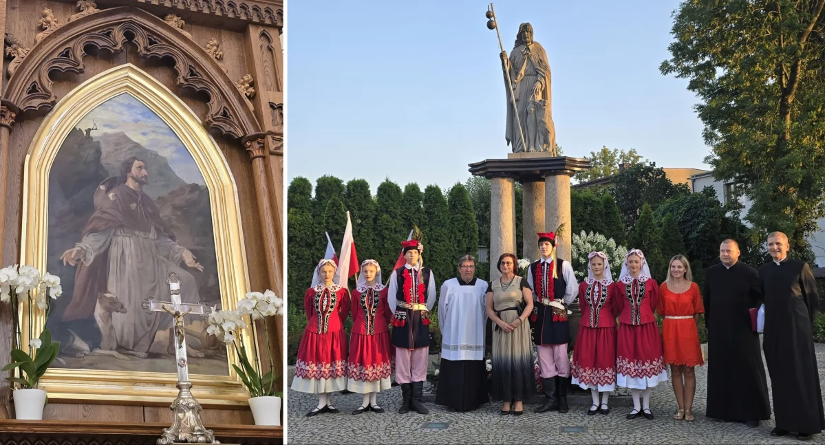 Od 10 lat jest patronem miasta Sokołów Podlaski. Chroni nas przez kataklizmami.
