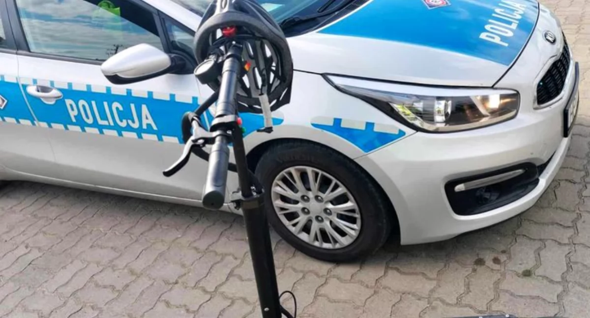 Kolejny wypadek z hulajnogą w Sokołowie. A w poniedziałek znów akcja kontrolna policji.