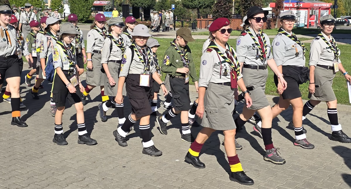 Gościliśmy w Sokołowie Podlaskim prawie 800 harcerzy z całego Mazowsza 