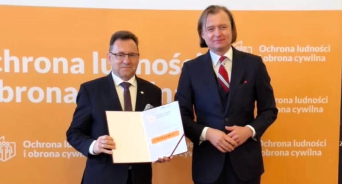 Powiat sokołowski jako pierwszy podpisał umowę w ramach Programu Ochrony Ludności i Obrony Cywilnej