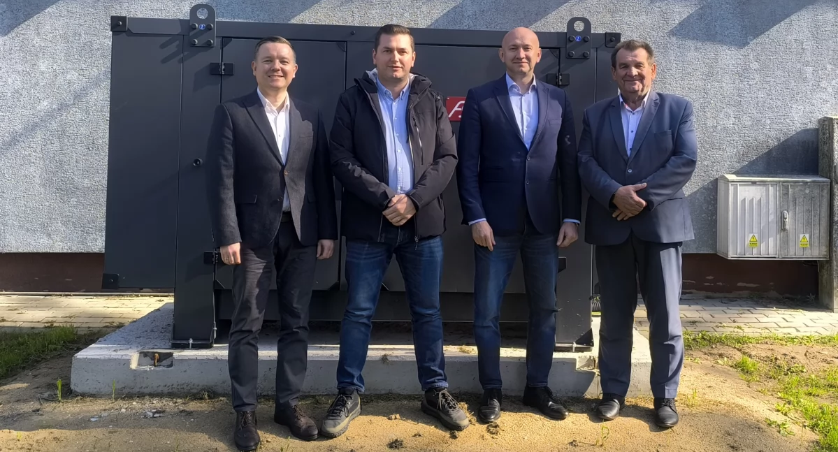 Dwa nowoczesne agregaty prądotwórcze trafiły do Kosowa Lackiego