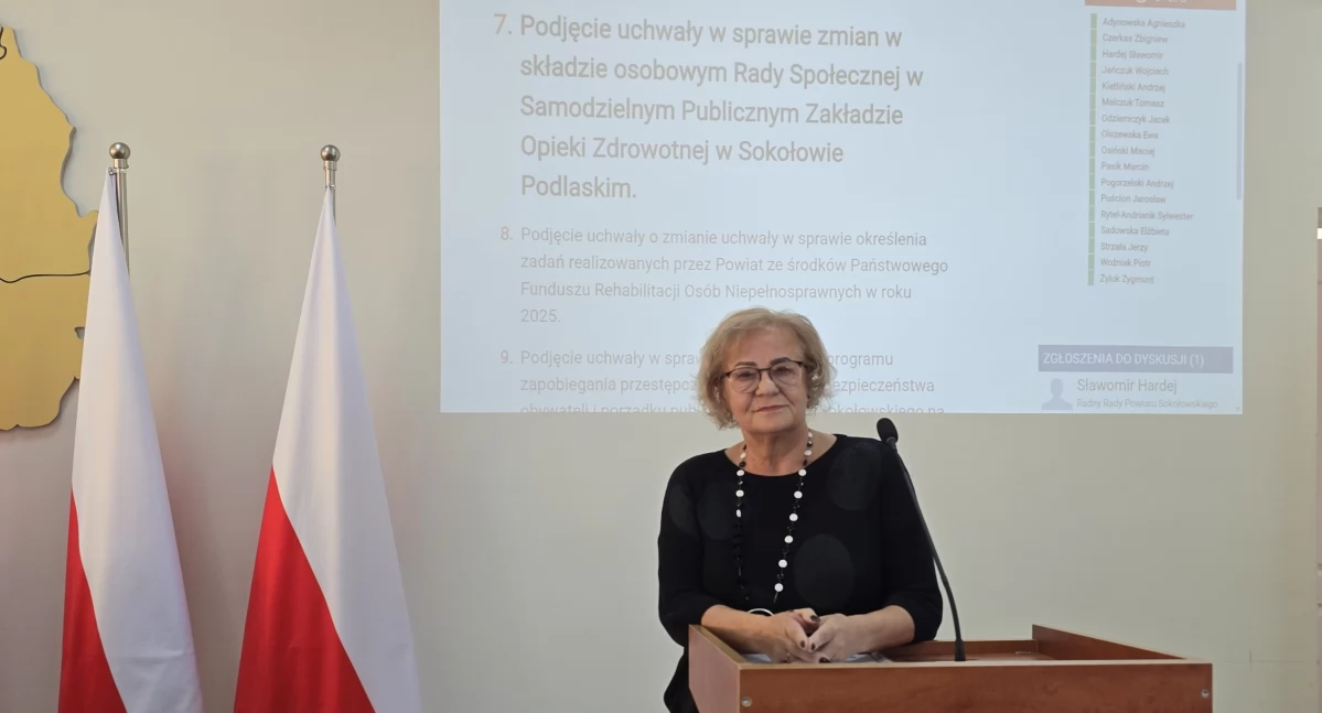Pani doktor w szpitalu leczyć nie będzie, ale obejmie inną funkcję...