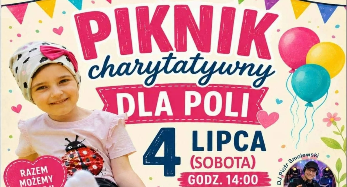 Kosów Lacki – Piknik dla Poli, to okazja, by połączyć zabawę z czynieniem dobra