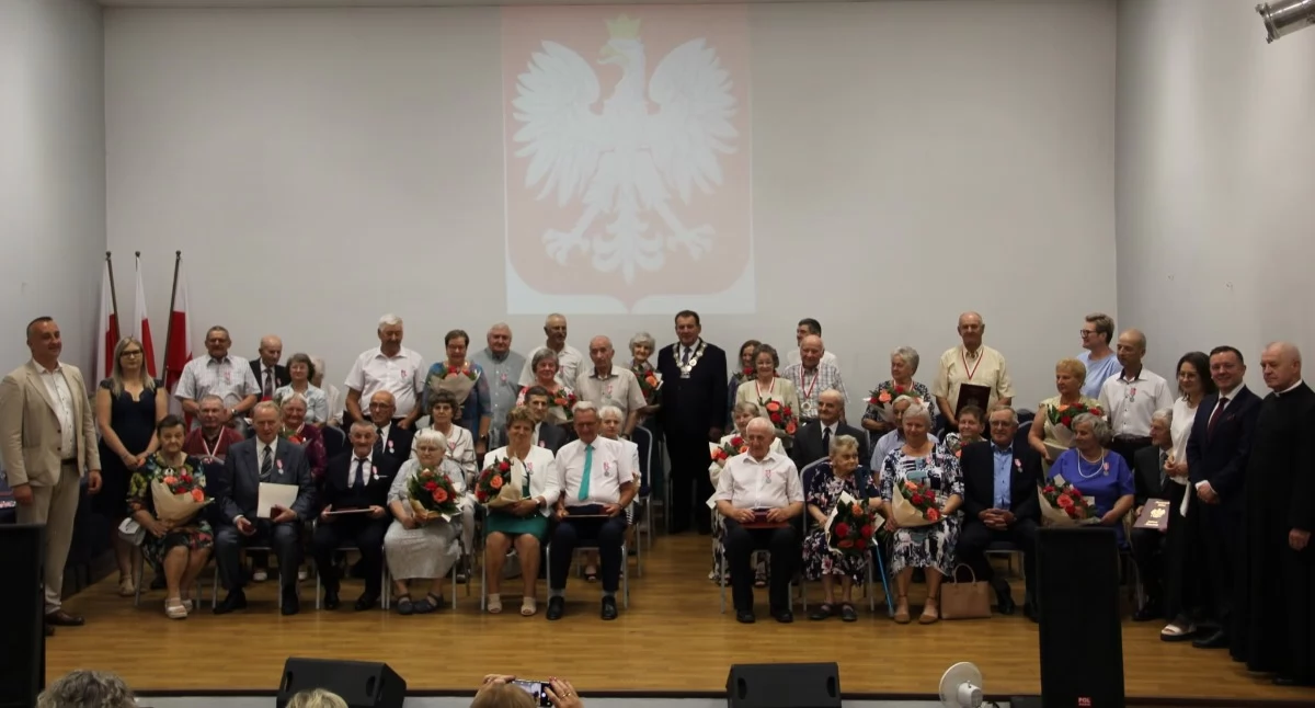 W Kosowie Lackim małżonkowie świętowali Złote i Diamentowe Gody