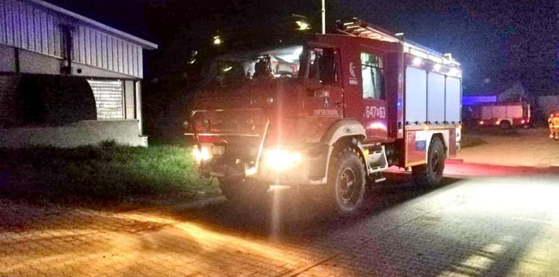 Pięć jednostek straży pojechało do pożaru