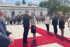 Krystyna Księżopolska odznaczona przez prezydenta RP