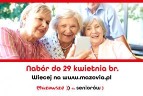 Kolejny program samorządu Mazowsza. Tym razem dla seniorów!