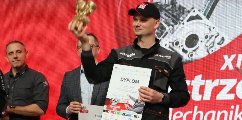 Daniel Koć z Jabłonny Lackiej najlepszym mechanikiem w Polsce!