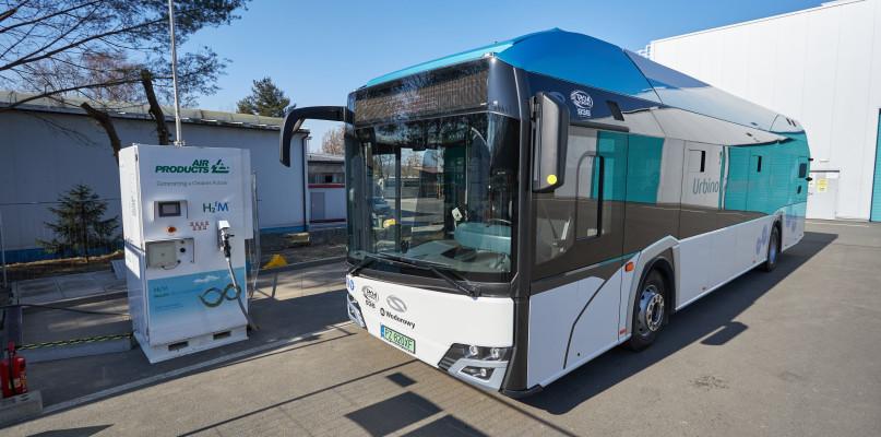 Pilotażowy projekt PKM Jaworzno autobusu zasilanego wodorem Air Products