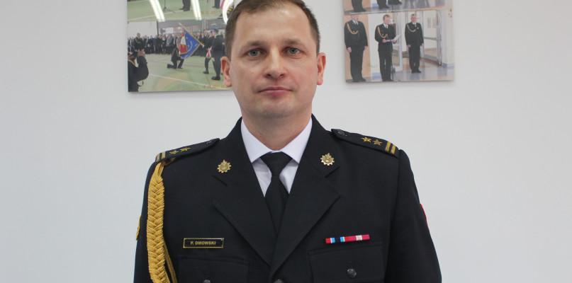 Oto nowy szef sokołowskich strażaków