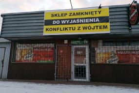 Musieli zamknąć sklep przez konflikt z wójtem