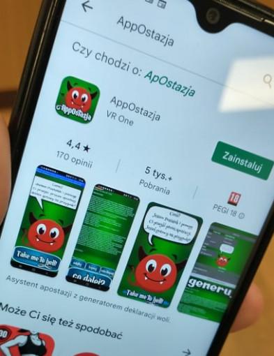 Szokująca aplikacja trafiła do sieci. Ma umożliwić apostazję