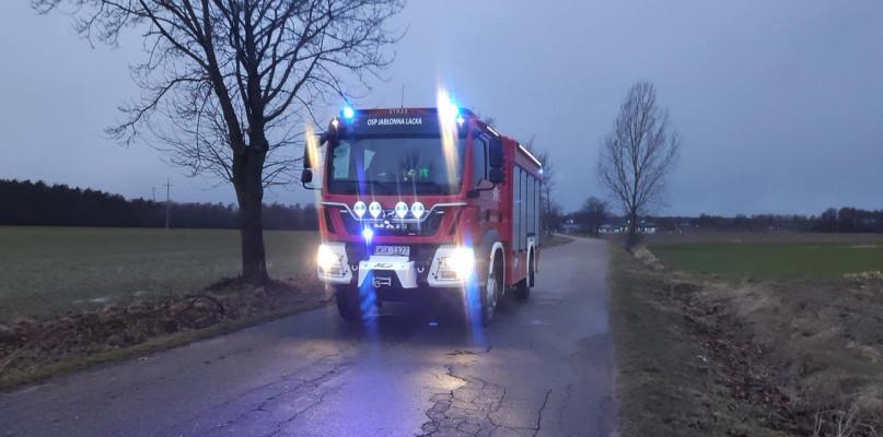 Strażacy walczyli ze skutkami zimowej nawałnicy