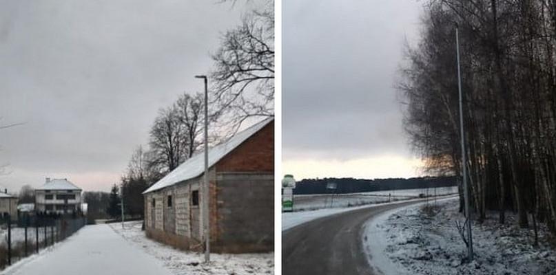 Nowe oświetlenie uliczne w dwóch miejscowościach