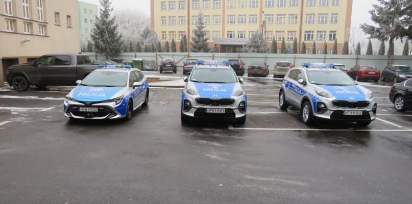 Sokołowska policja ma trzy nowiutkie radiowozy