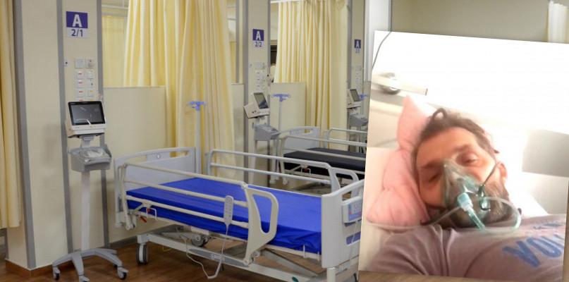 Znany antyszczepionkowiec w ciężkim stanie. 
